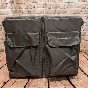 Eddie Bauer Traveling Changing Sleep Play Station Brown Tote Bag